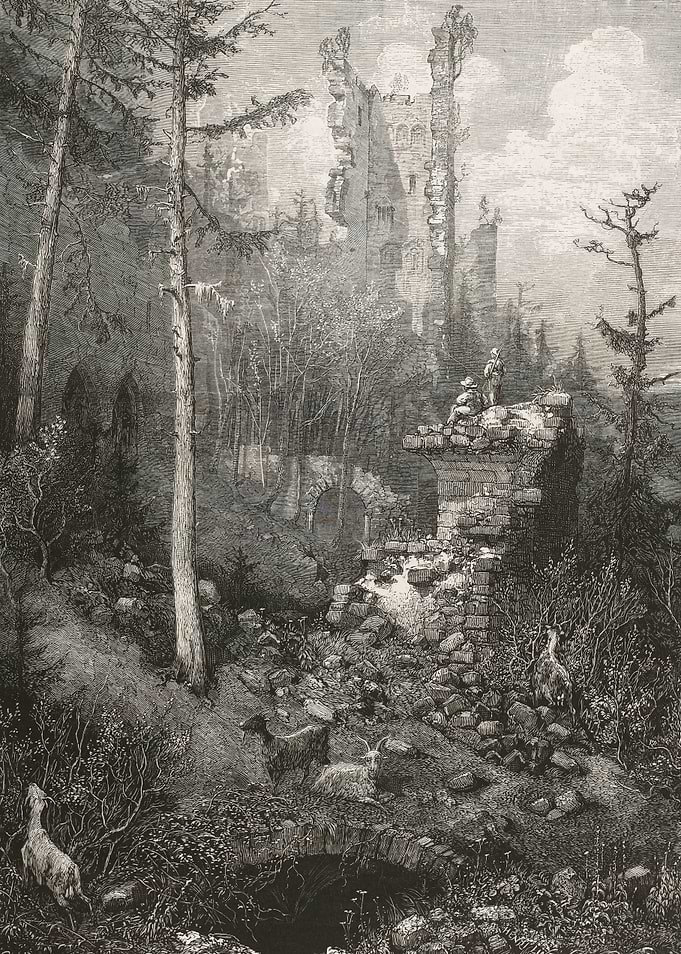 Les bords du Rhin, Château de Holzkreis