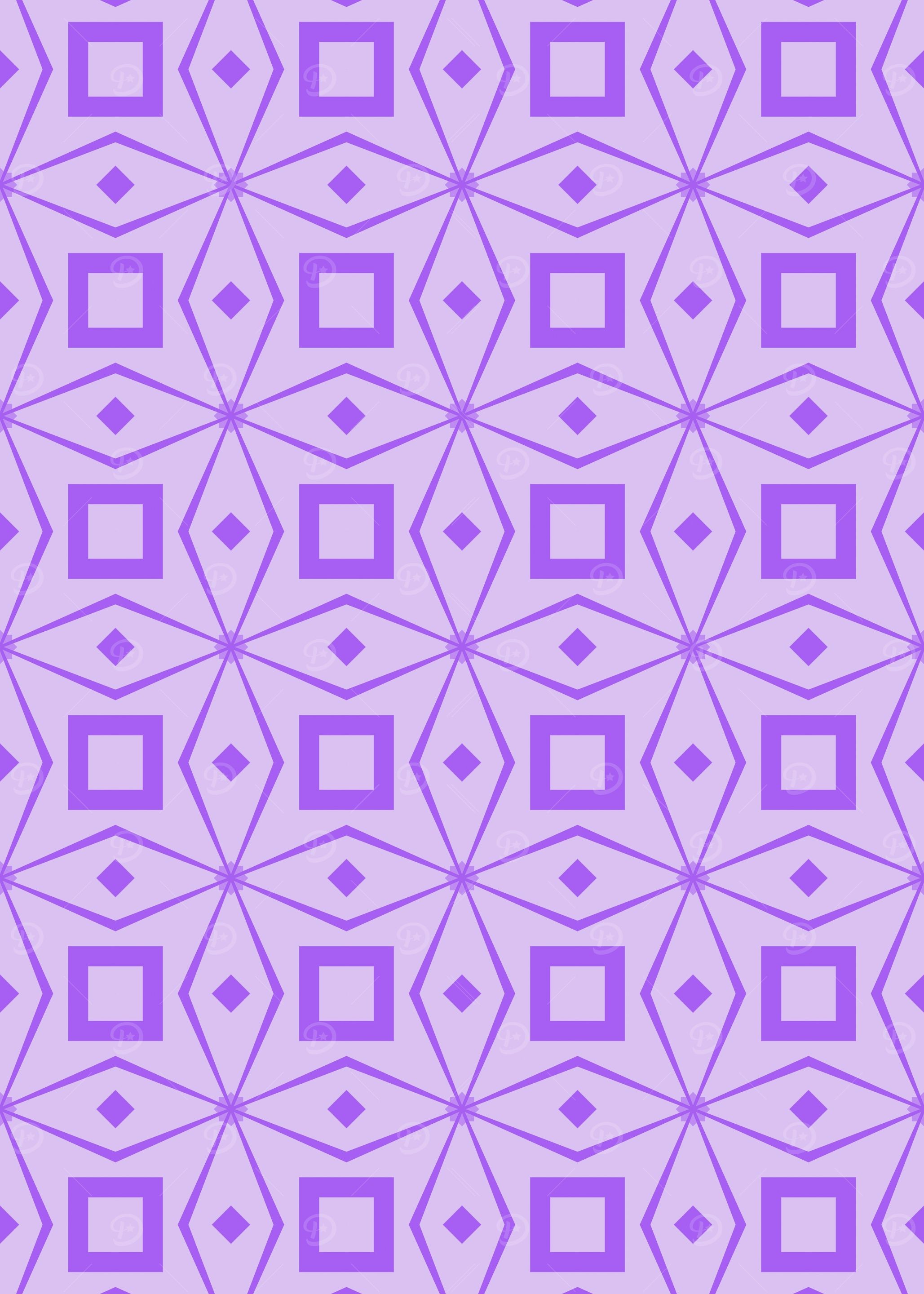 Purple Geometric Pattern