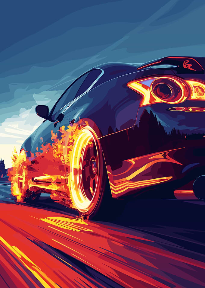 Burning Tires