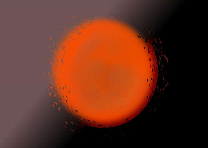 Fragmented Eclipse