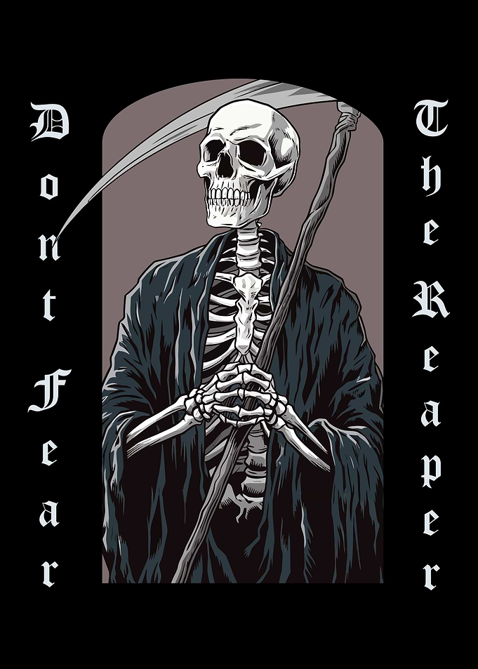Dont Fear The Reaper Illustration