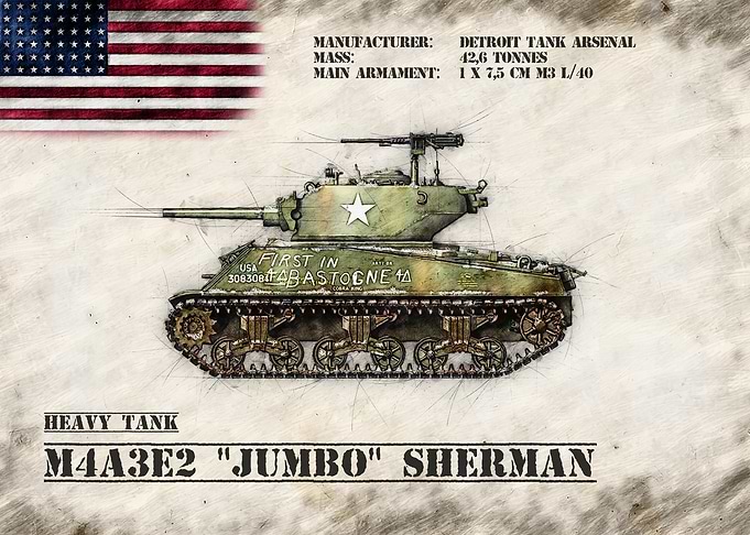 M4A3E2 Jumbo Sherman