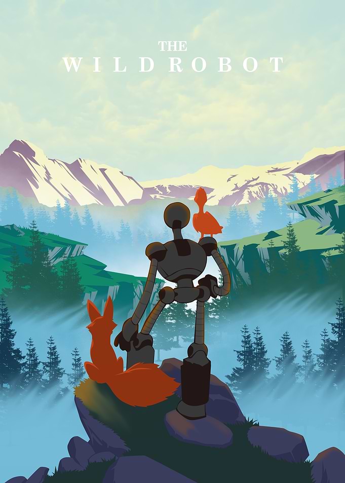 The Wild Robot Poster