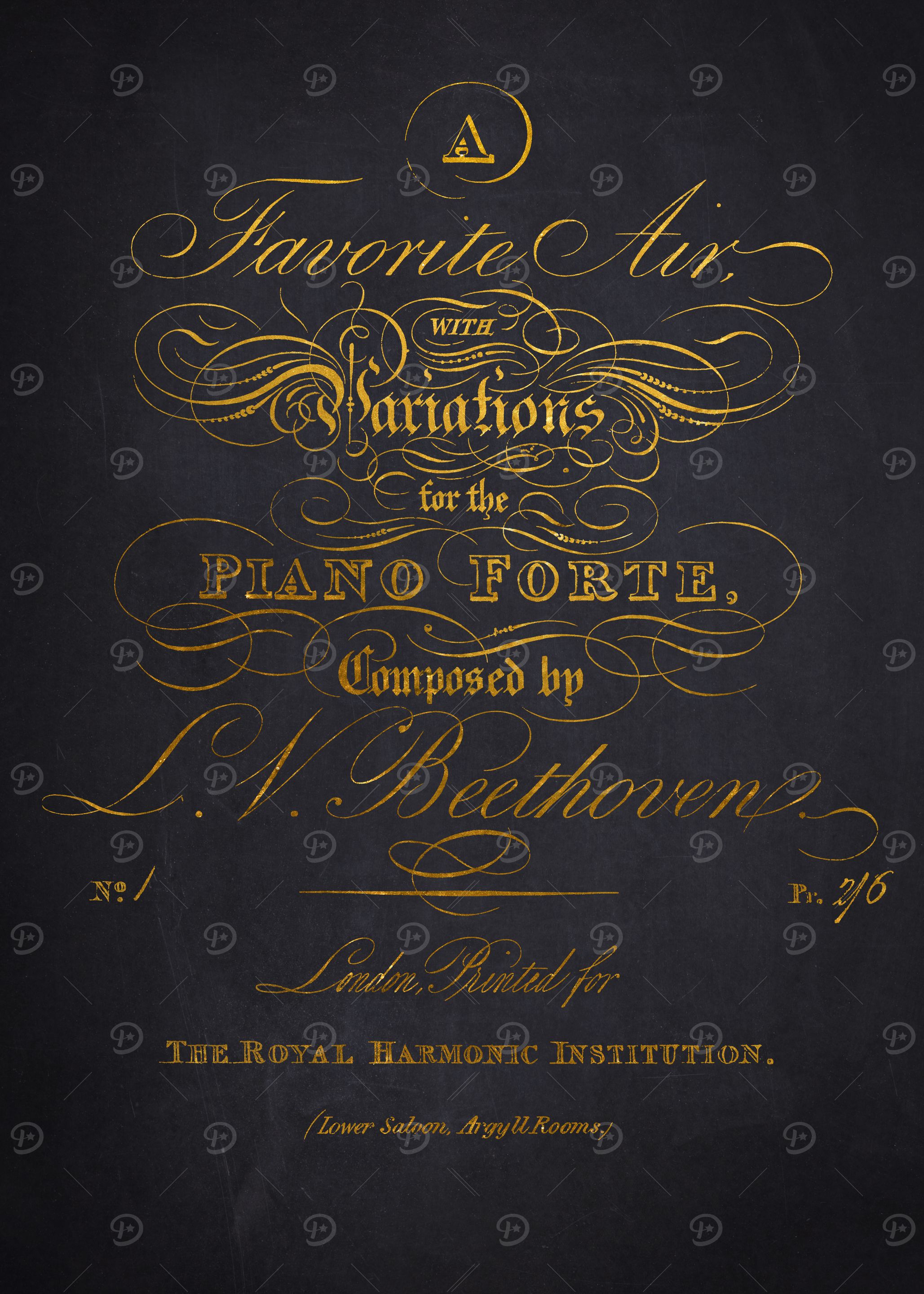 Beethoven Piano Forte Variations
