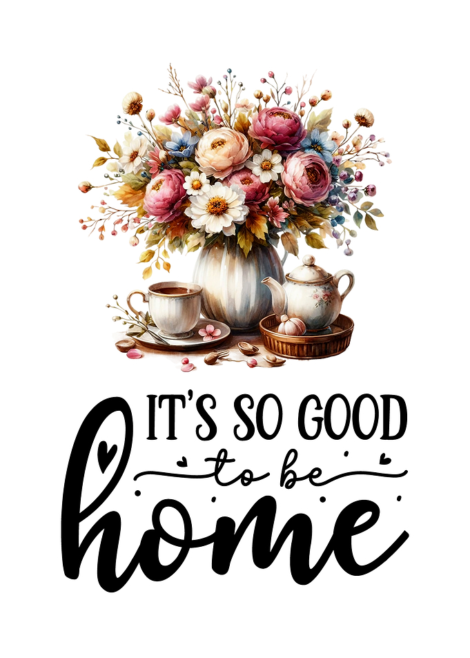 It is so good to be home