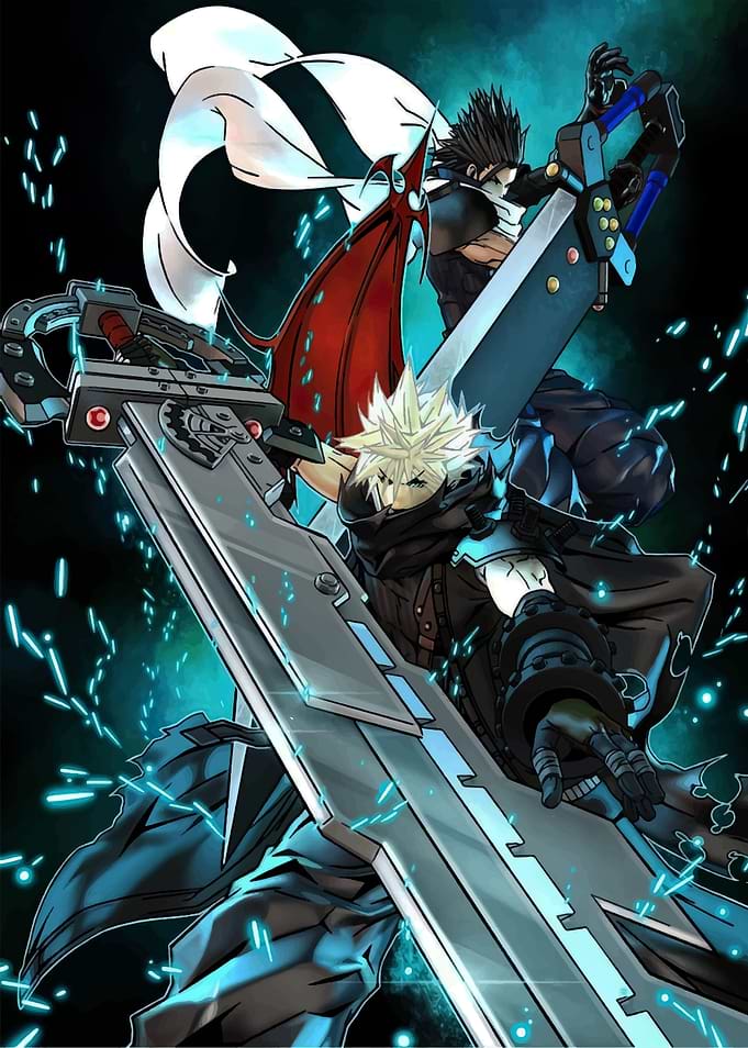 Cloud & Sephiroth Artwork