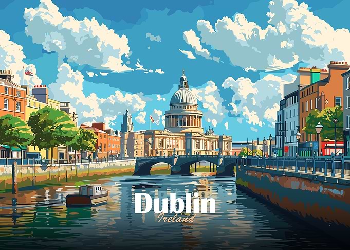 Dublin Cityscape
