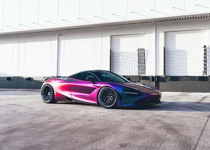 McLaren 720S with Iridescent Wrap