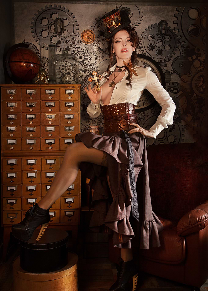 Steampunk Fashion Portrait
