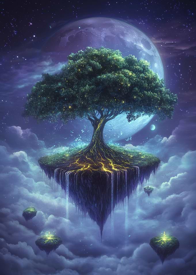 Floating Island Tree Of Life