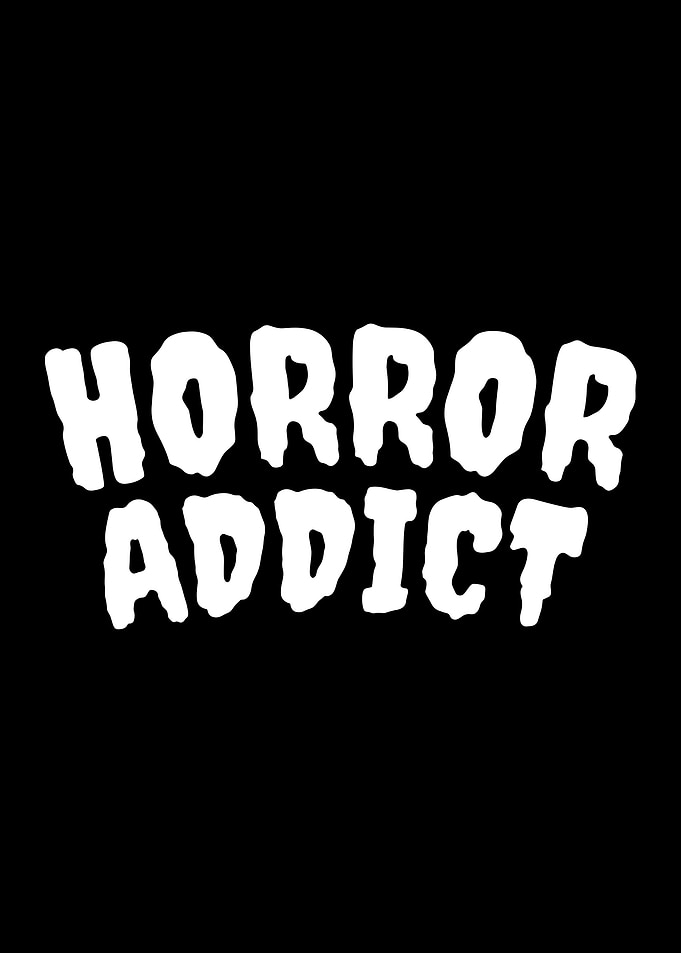 Horror Addict Text Art
