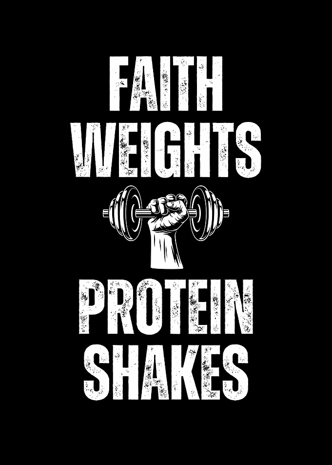 Faith Weights Protein Shakes