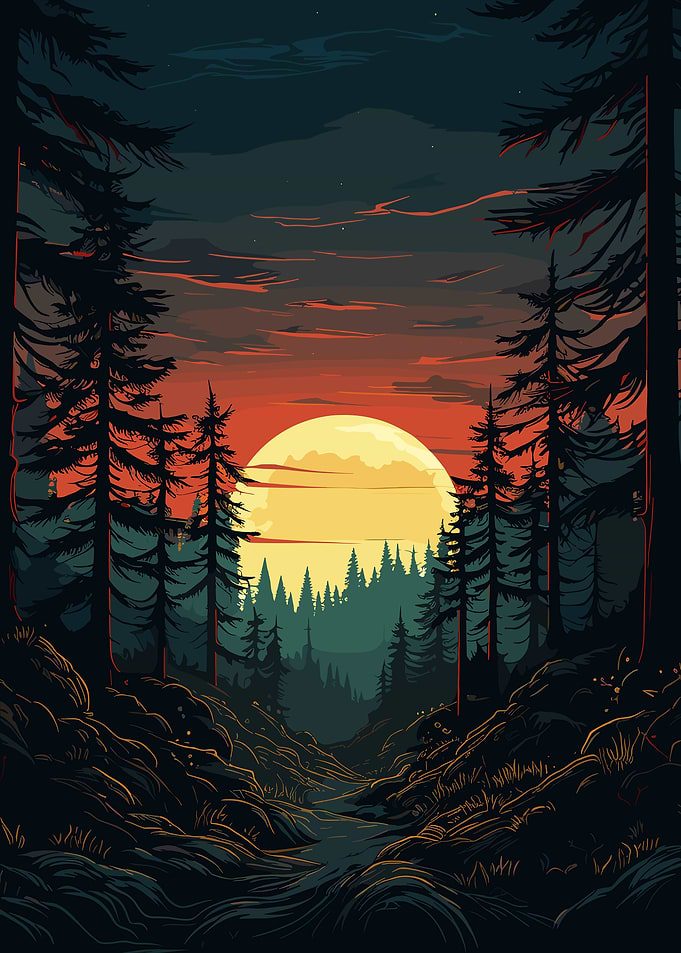 Forest Sunset
