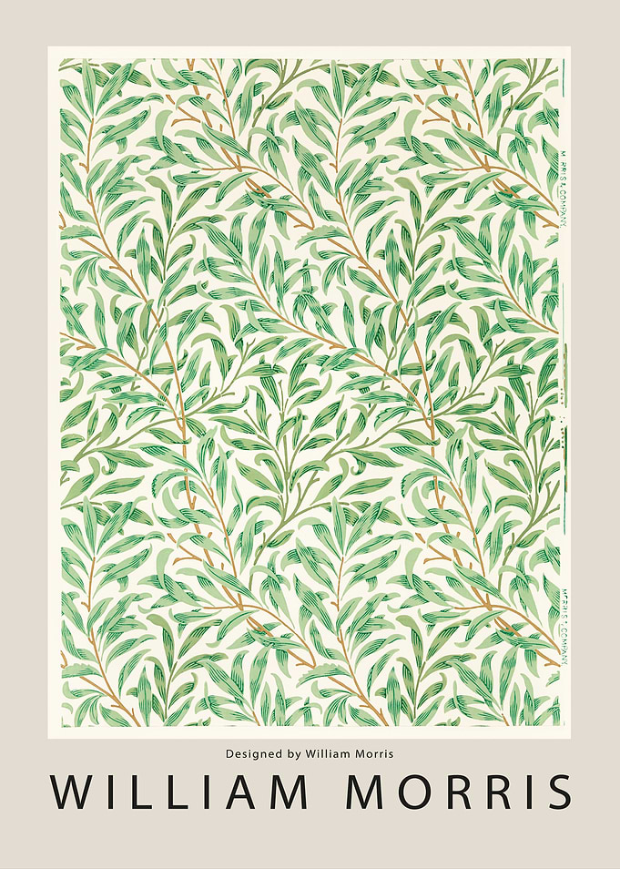William Morris Willow Pattern