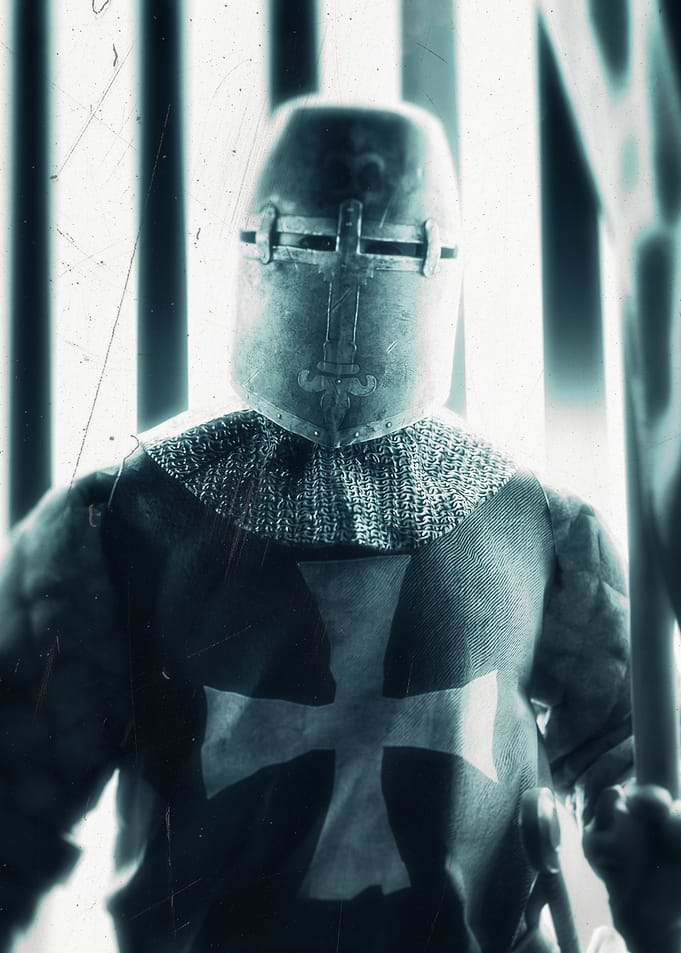 Templar Knight Portrait