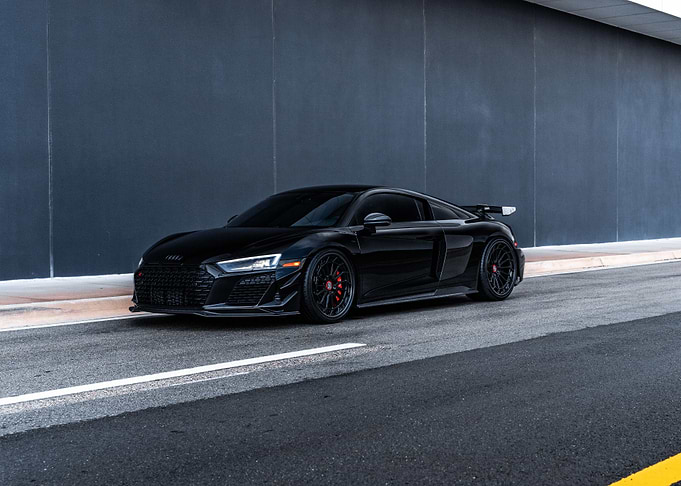 Black Audi R8