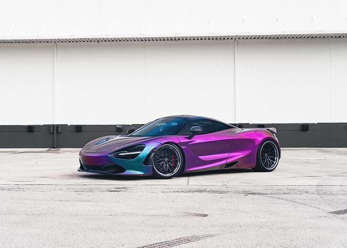 McLaren 720S with Iridescent Paint