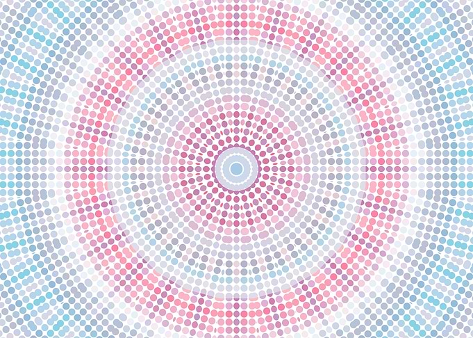 Soft Abstract Dot Pattern