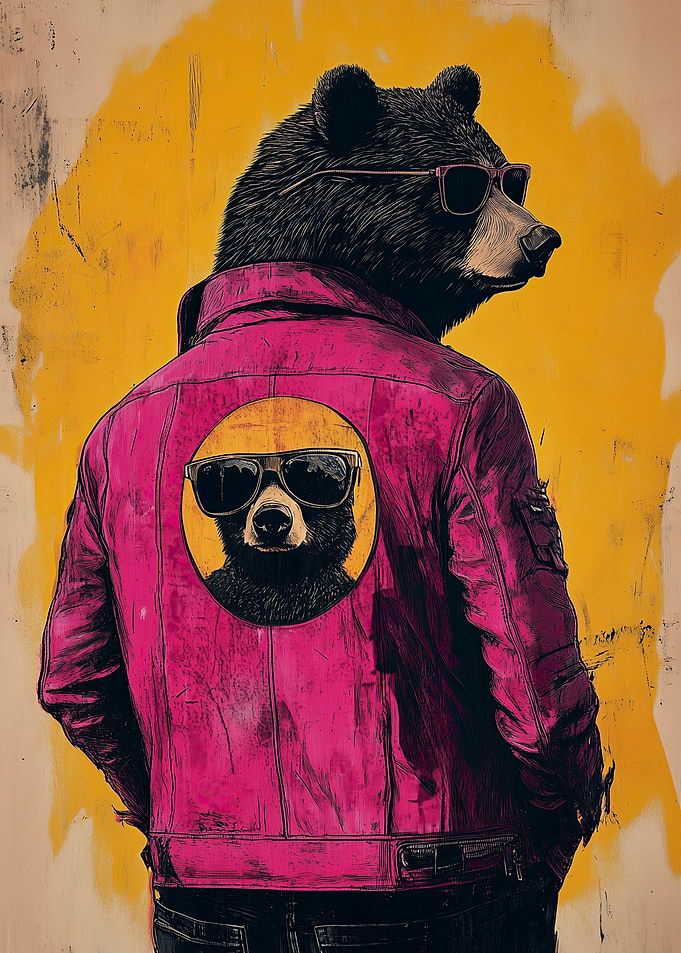 Cool Bear in Sunglasses
