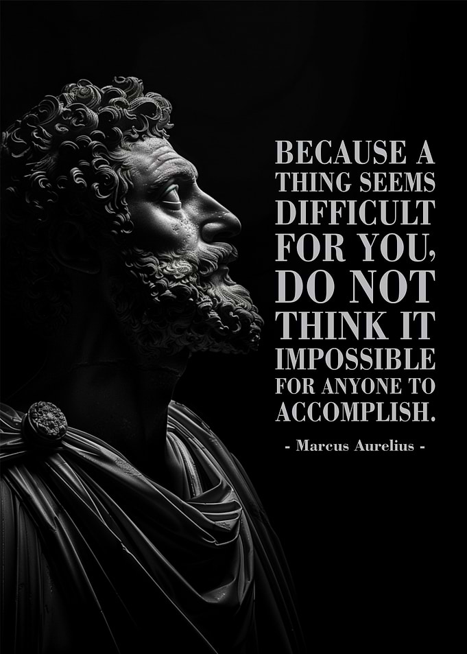 Marcus Aurelius Impossible Quote
