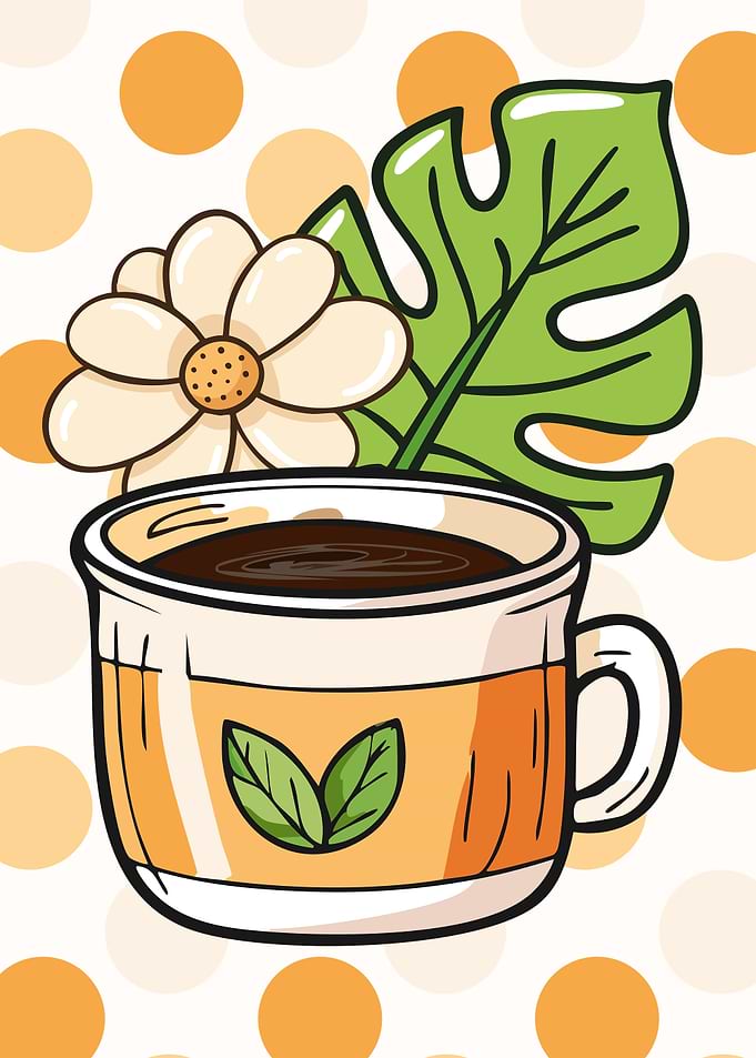 Coffee and Flowers