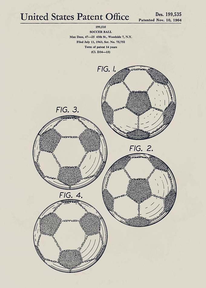 Soccer Ball Patent Design