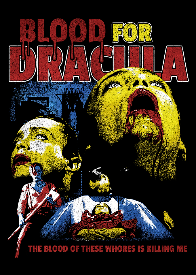 Blood for Dracula Horror Poster