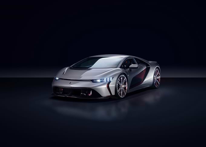 Silver Sports Car