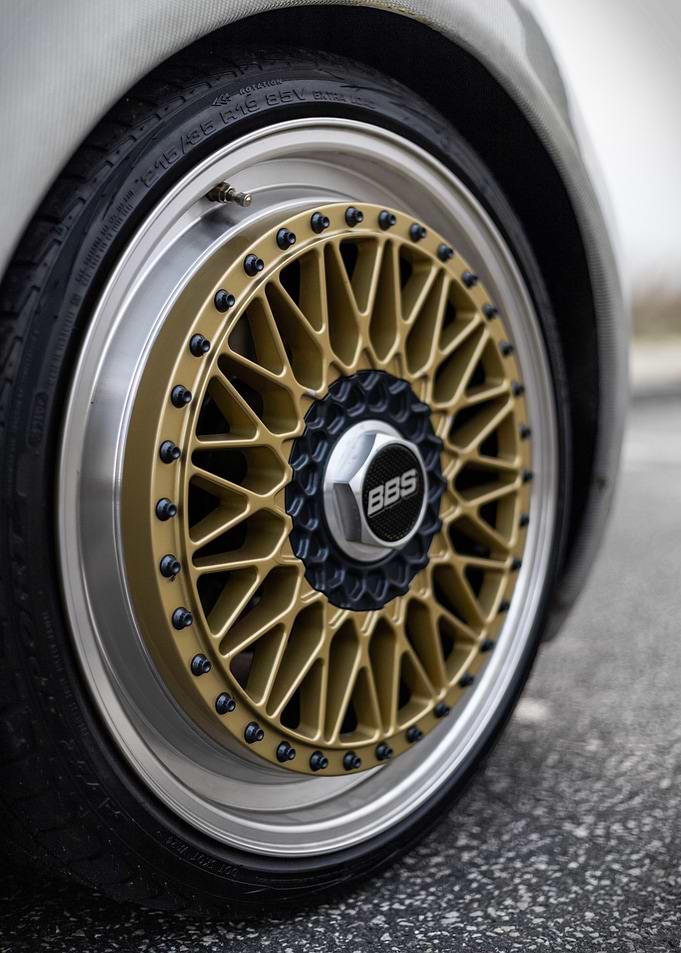 Gold BBS RS Wheels
