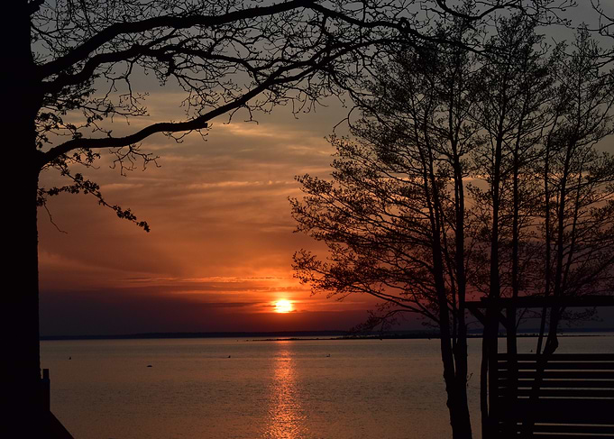Sunset Over Water