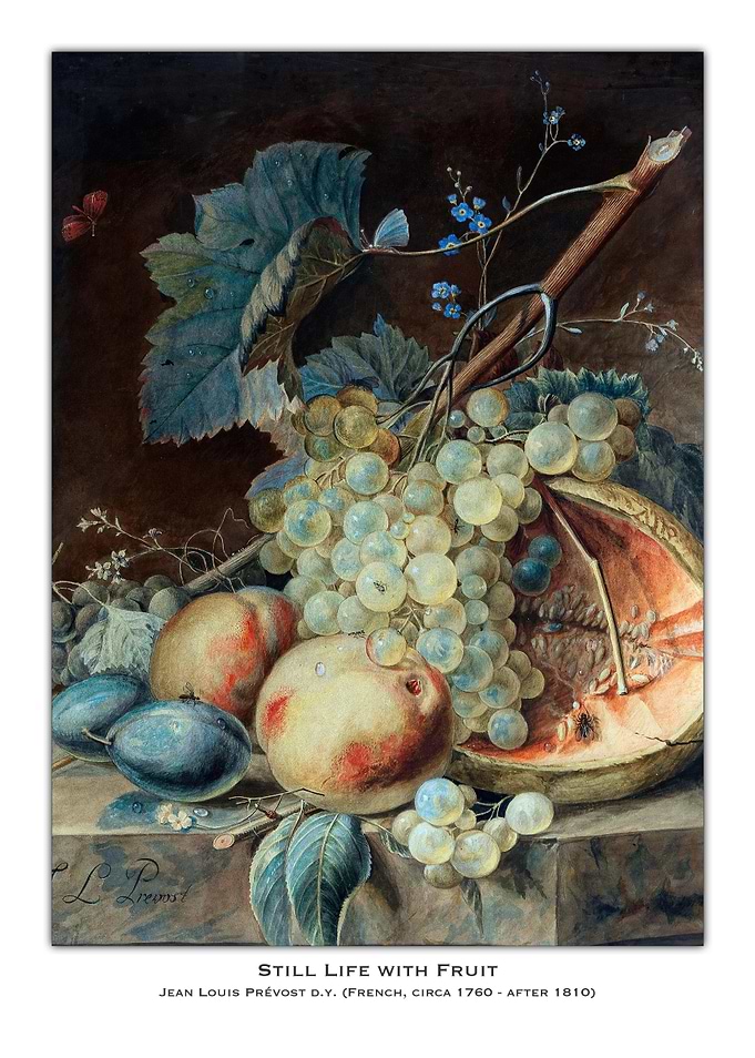 Fruit Still Life Painting