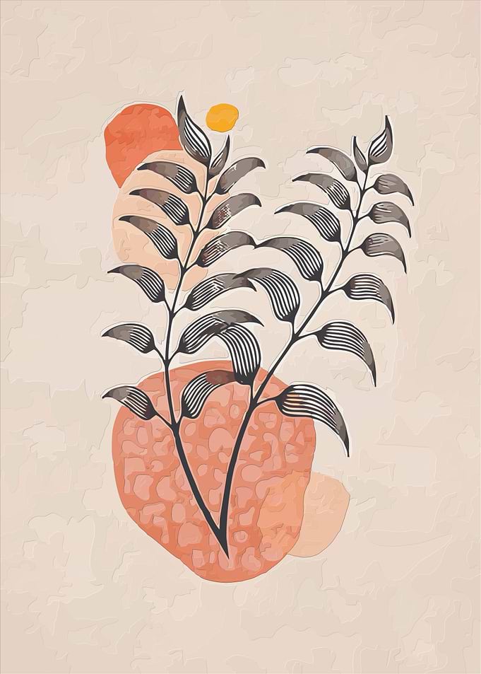 Abstract Floral Art