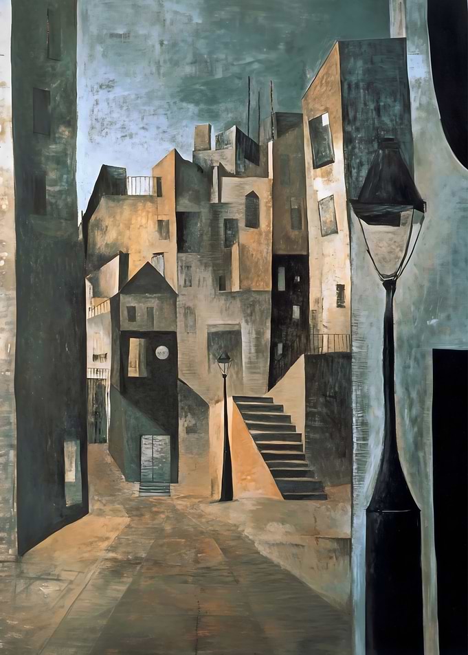 Cityscape Painting