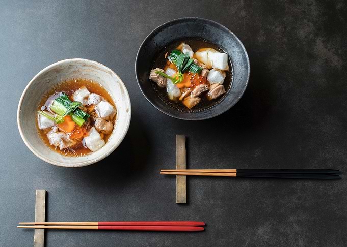 Japanese Soup with Mochi