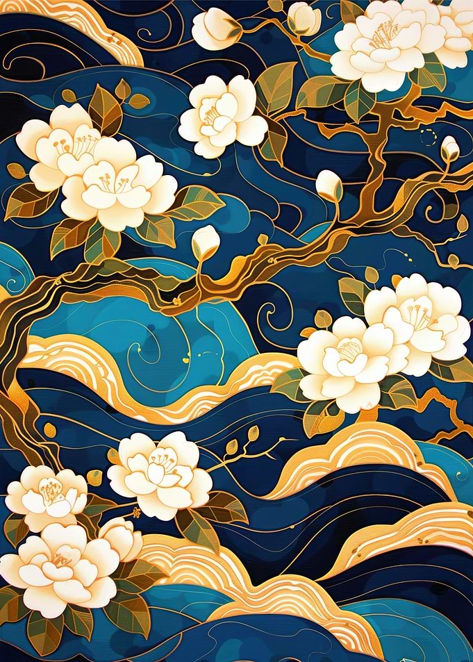 Japanese Floral Dream
