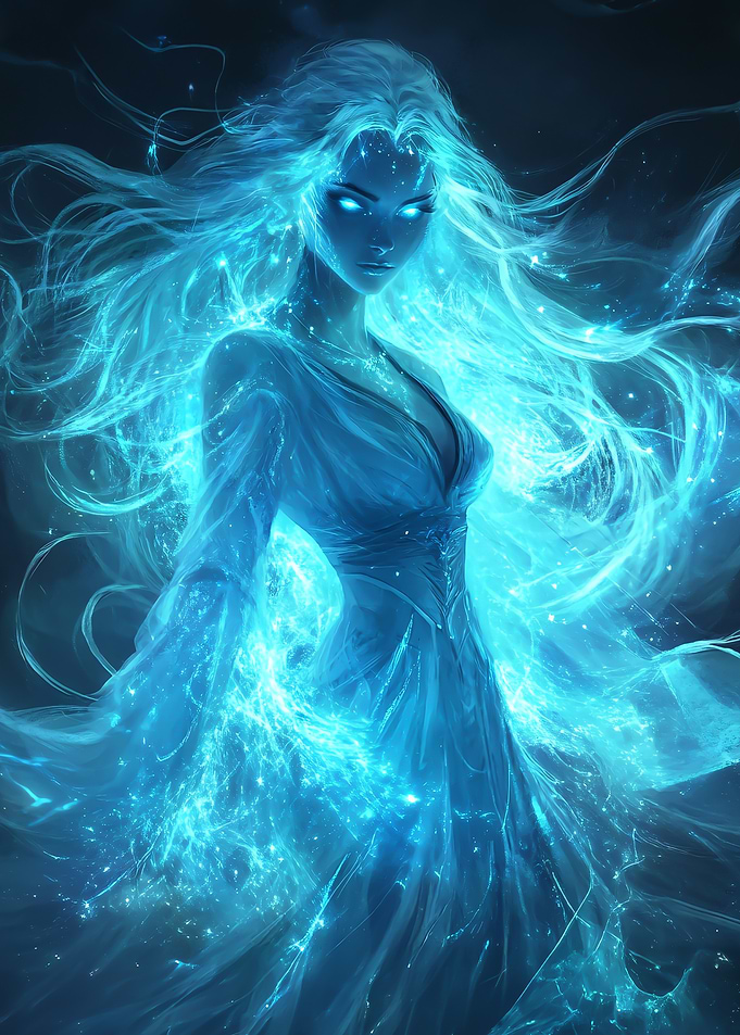 Ethereal Blue Spirit