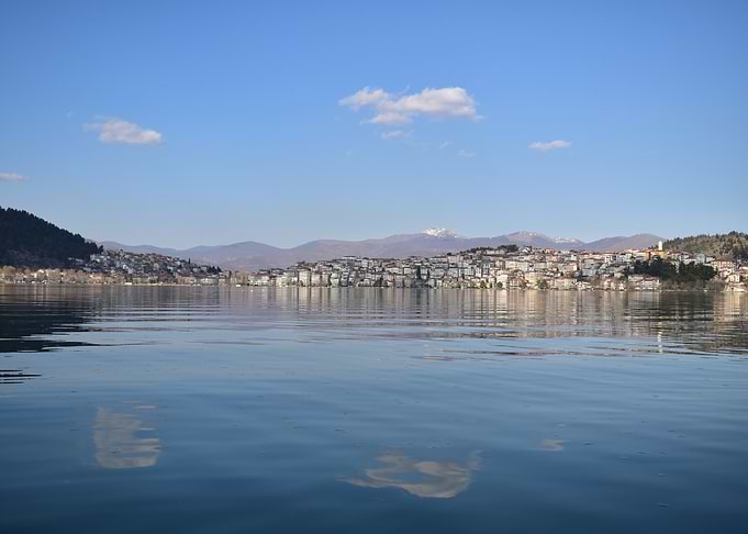 Lake View Cityscape