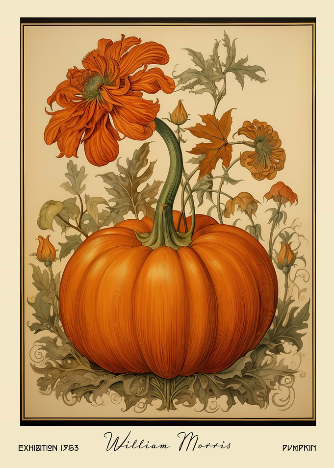 Morris Pumpkin Kitchen Botanical