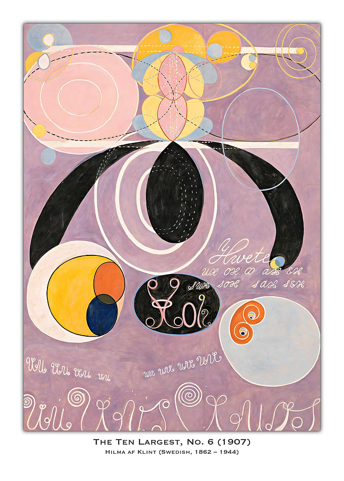Hilma af Klint Abstract Painting