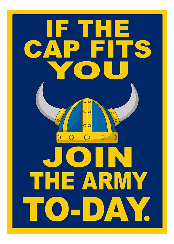 Viking Army Recruitment Poster
