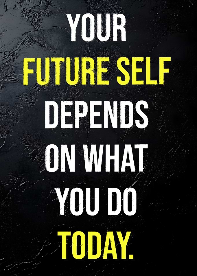 Future Self Motivation Quote