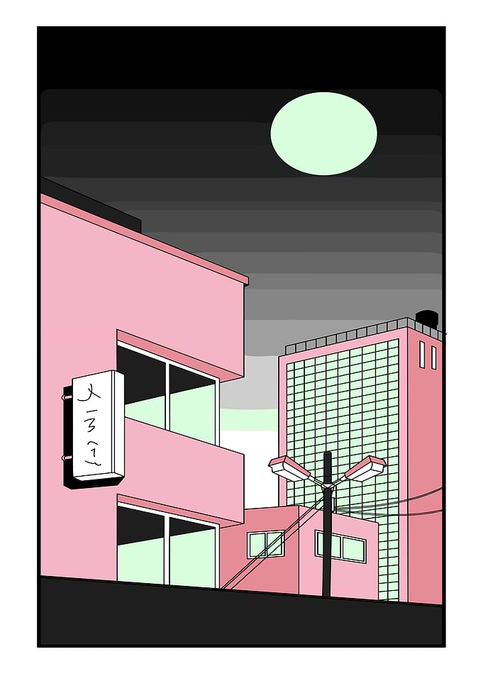 Nighttime Cityscape
