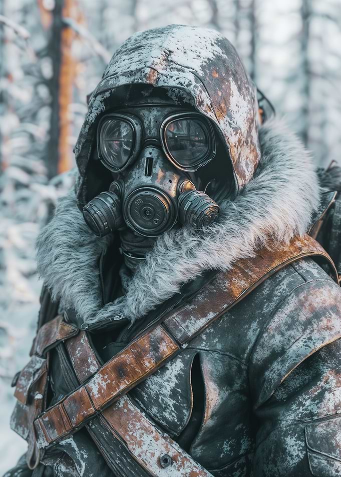 Post-Apocalyptic Gas Mask