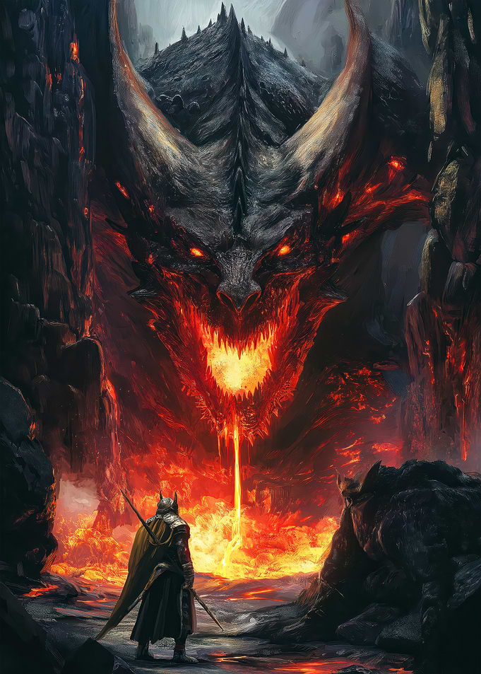 Dragon and Knight