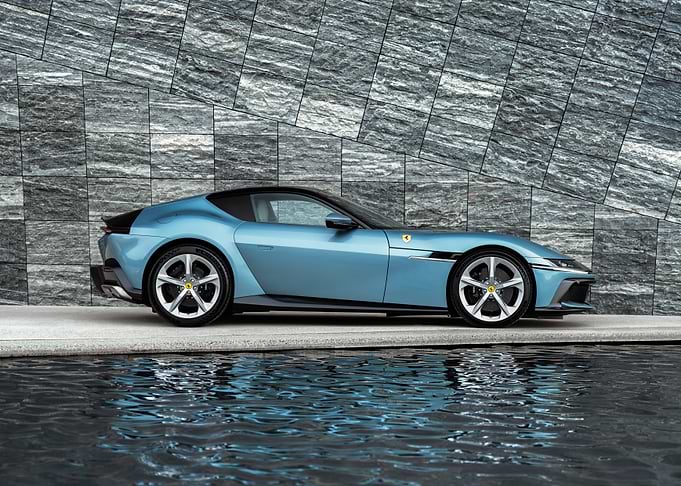 Ferrari Purosangue Blue