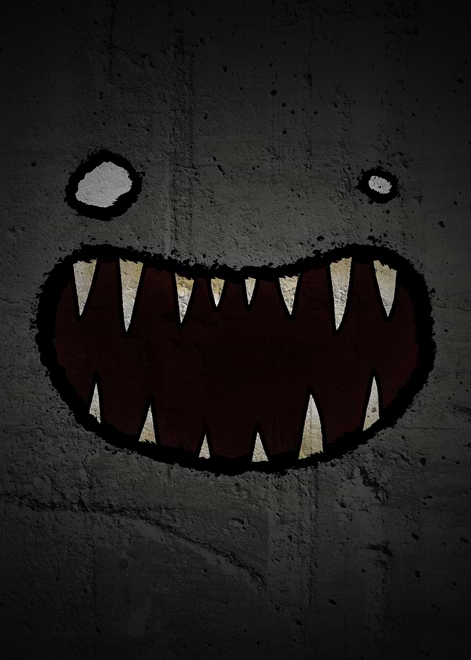 Monster Mouth Illustration