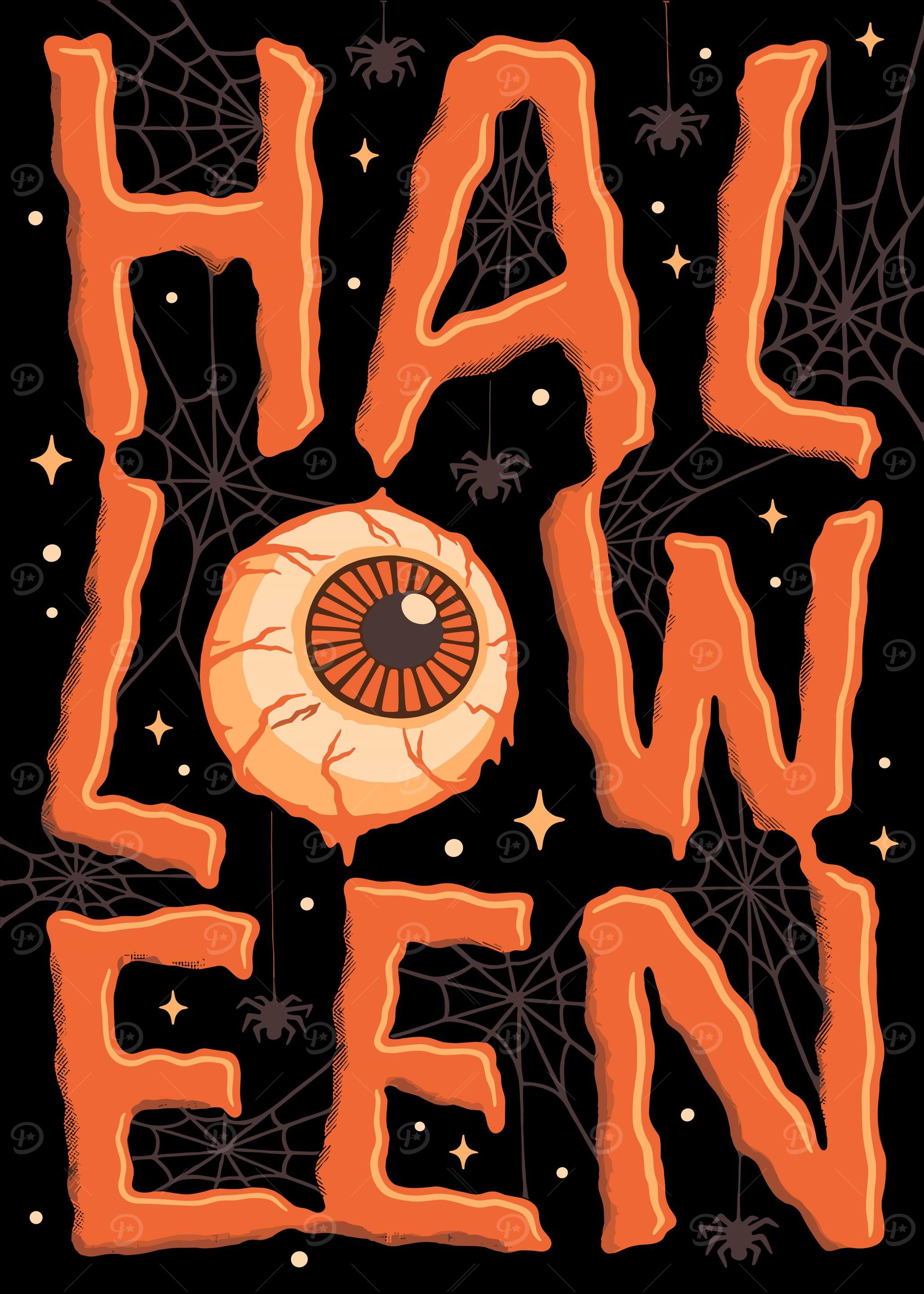 Halloween Eye Graphic