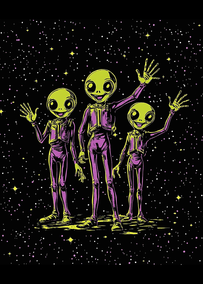 Cartoon Alien