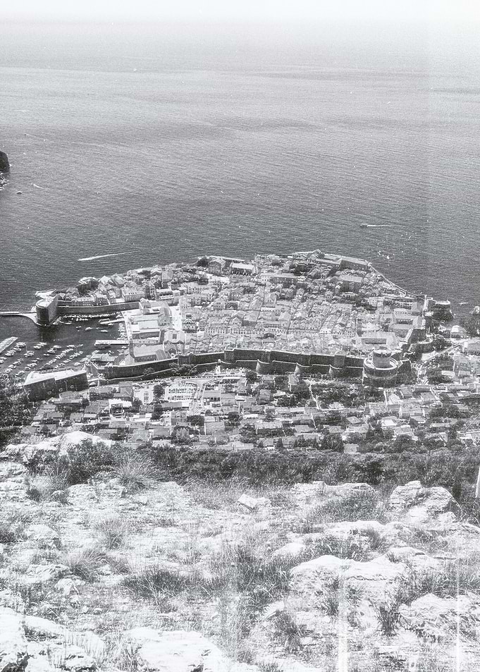 Aerial View of Dubrovnik