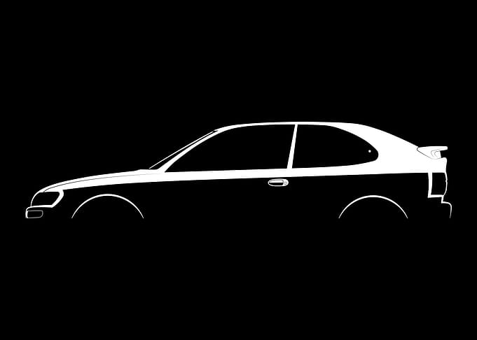Corolla FX GT (E101) Silhouette